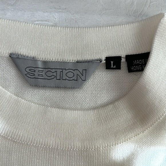 Spyder’s SECTION FINE GAUGE SWEATER - Cream/Grey/Gold - Picture 8 of 11